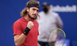 Τσιτσιπάς:  Πέρασε στα ημιτελικά του Barcelona Open [vid]