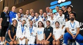 Η αθλήτρια του Κολυμβητικού Ομίλου Ηρακλείου Άρτεμη Κουτράκη στην Εθνική Γυναικών