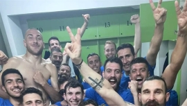 Η ομάδα του Μοχού πανηγύρισε πρωτάθλημα και άνοδο σήμερα