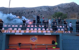 Τους φίλους της ομάδας για την παρουσία τους σε ακόμα ένα παιχνίδι κυπέλλου ευχαρίστησε ο Αλμυρός