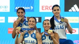 Τα πέντε μετάλλια έφθασε η Σταματία Σκαρβέλη στα Βαλκανικά πρωταθλήματα στίβου