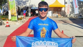 Σπουδαία εμφάνιση πραγματοποίησε ο Μανώλης Φραγκάκης  στο Πανελλήνιο Πρωτάθλημα Τριάθλου
