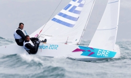 Στην 65η Christmas Regatta  οι Παπαθανασίου και Νούτσος  κατέκτησαν το ασημένιο μετάλλιο