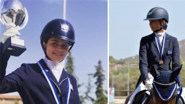 Χρυσή Βαλκανιονίκης Ιππασίας η Ηρακλειώτισσα, Καρολίνα Ατσαλάκη