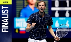ATP Finals: Στον τελικό ο Μεντβέντεφ, απέκλεισε τον Ναδάλ (vid)