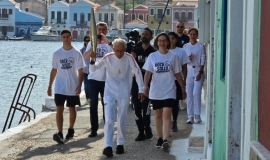 Από το το μοναδικό Καστελόριζο η Ολυμπιακή Φλόγα φώτισε όλη την οικουμένη