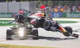 Formula 1: Ο... τυχερός Χάμιλτον και το halo που του έσωσε τη ζωή [vid]