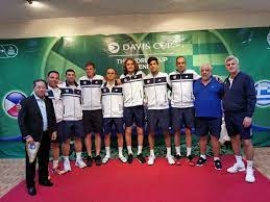 Davis Cup: Αναχωρεί για την Κρήτη η εθνική ομάδα για τους αγώνες με Λιθουανία