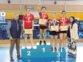Ο Γιώργος Κοσμάς στο απλό παίδων και η  Qi Xinyu στο απλό κορασίδων είναι οι πρωταθλητές Ελλάδας