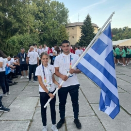 Η Ελλάδα μπήκε πρώτη στην Τελετή Έναρξης του   Ευρωπαϊκού Ολυμπιακού Φεστιβάλ Νεότητας 2022