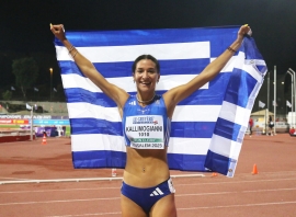 Ο   Δημήτρης Αντωνάτος και η Βασιλική Καλλιμογιάννη   κατέκτησαν το χάλκινο μετάλλιο