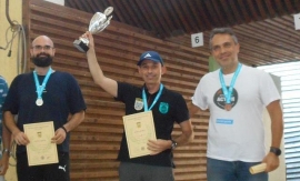 Χρυσό μετάλλιο πρώτη θέση και επιστροφή στο θρόνο του, για τον Κ. Μπυνιχάκη στο  πιστόλι ταχύτητας