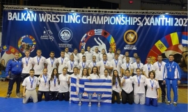 Πάλη: Τριπλή πρωτιά της Ελλάδας στο Βαλκανικό πρωτάθλημα [vid]