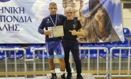 Εντυπωσιακή εμφάνιση πραγματοποίησε ο Νίκος Καραβάνος στο Πανελλήνιο Πρωτάθλημα Πάλης