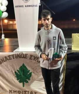 Ο Γ.Σ. Κηφισιάς τίμησε τον ολυμπιονίκη Μίλτο Τεντόγλου