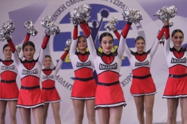 Σάρωσαν τα μετάλλια οι Αμαζόνες και οι Ελληνικές Σταγόνες στο Κύπελλο Ελλάδος Cheerleading